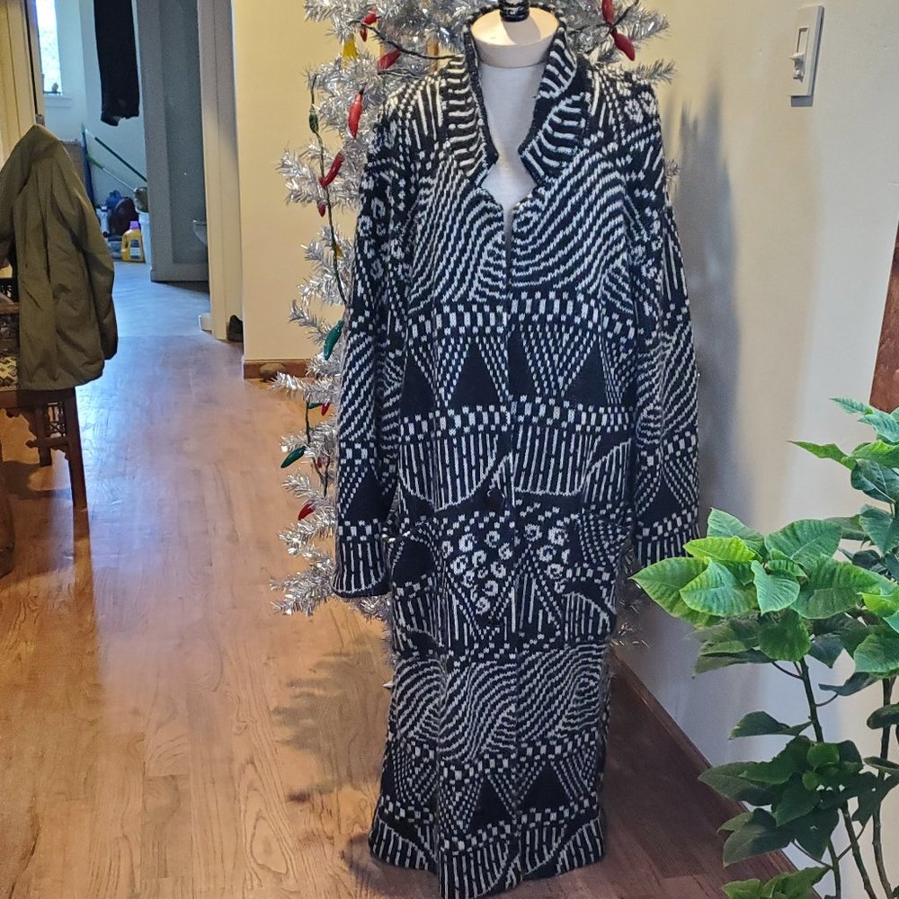 Vintage mohair sweater coat